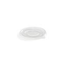 Flat PET Lid for 16 oz Round Fibre Wide Mouth Recyclable Container