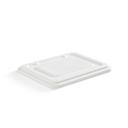 Compostable Bagasse Lid for Rectangular Fibre 5 Compartment Tray