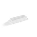 Clear PET Lid for Slim Long Fibre Recyclable Sushi Tray