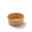 32 oz Forest Collection Compostable PLA-Lined Round Bamboo Bowl