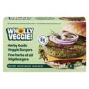 Herby Garlic Veggie Burger