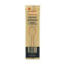 Individually Wrapped Brown Wooden Soupspoon