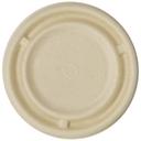 Unbleached Plant Fiber Lid for 4 Ounce Souffle Cup