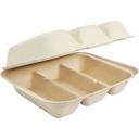 3 Compartment Taco Take Out Container