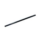 7.75 in x 6 mm Black Biodegradable Unwrapped Jumbo Straw