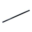 8.5 in x 8 mm Black Biodegradable Unwrapped Giant Smoothie Straw