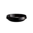 Coal Black Welcome Round Dish