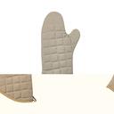 Canvas Flame Retardant Oven Mitt 17 in