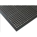 Economy Black Rubber General Purpose Beveled Edge Anti Fatigue Mat