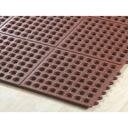 Terracotta Rubber Interlocking Grease Resistant Anti Fatigue Mat