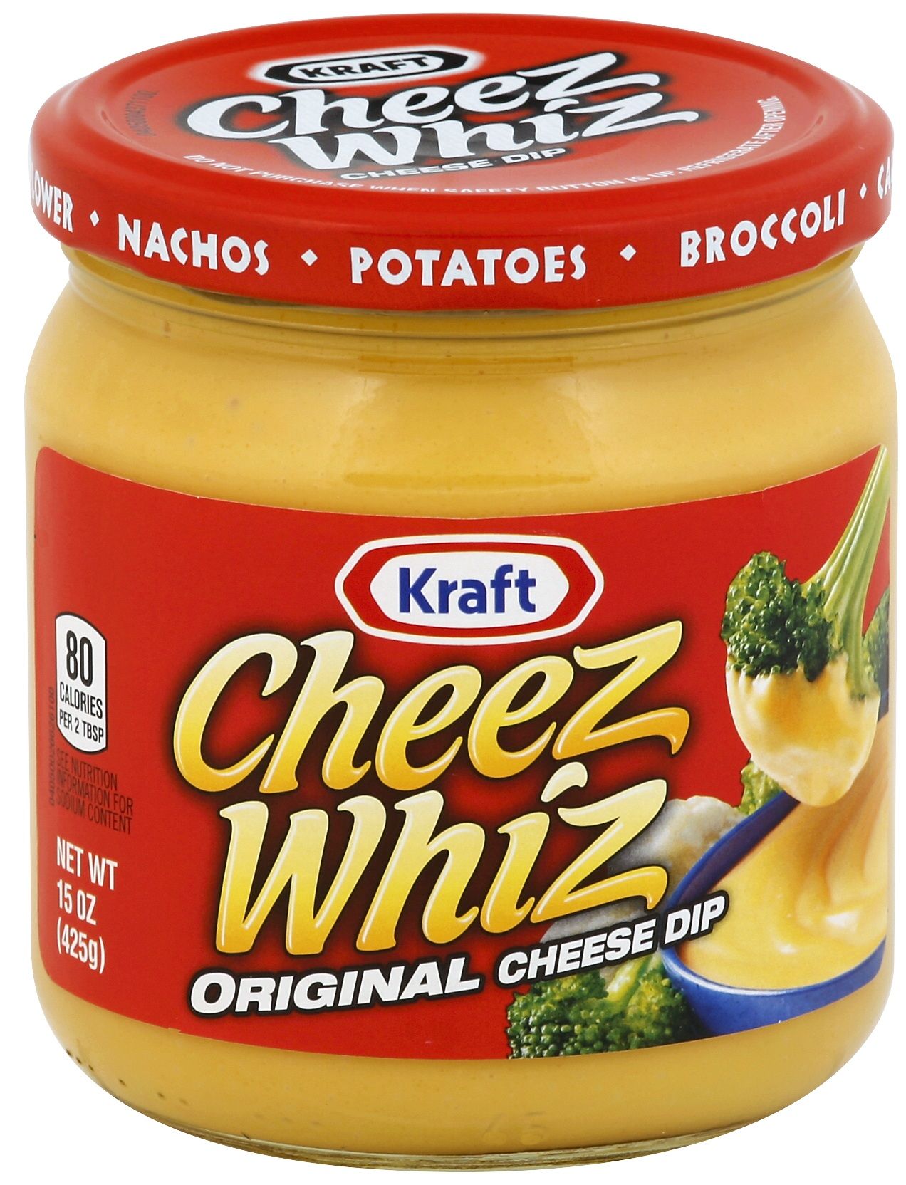 Cheez Whiz Cheese Dip, Shipper, 15 Ounce -- 24 Per Case