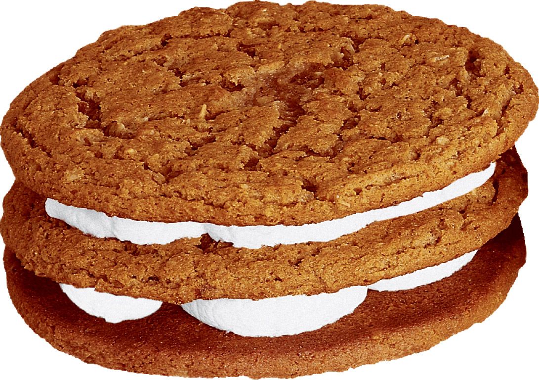 Little Debbie Vending Double Decker Oatmeal Creme Pie Foa -- 54 Per Case