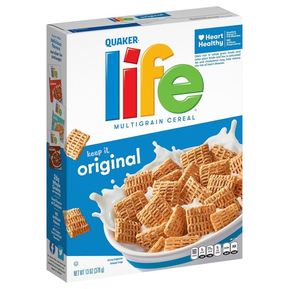 Quaker Life Original Multigrain Cereal, 13 Ounce -- 12 Per Case