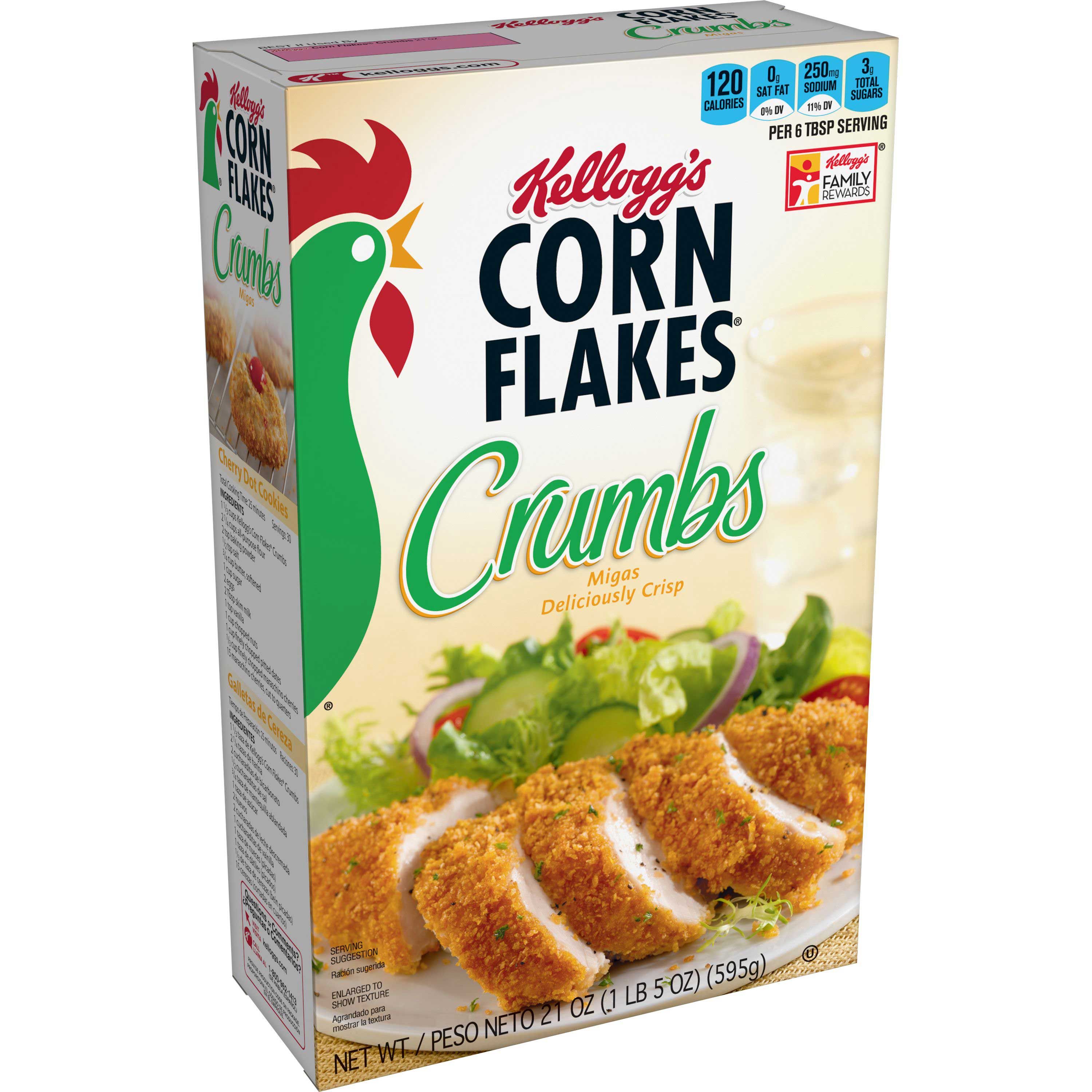 Corn Flakes Crumbs, 21 Ounce -- 1 Each