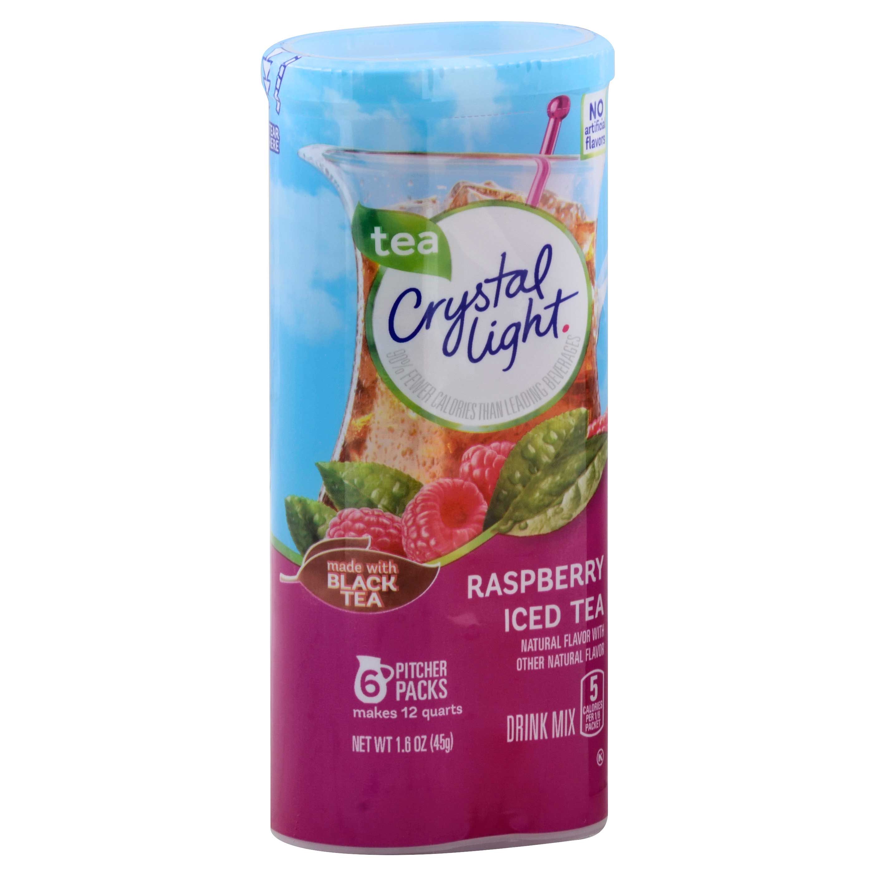 Crystal Light Raspberry Iced Tea, 1.6 Ounce -- 12 Per Case