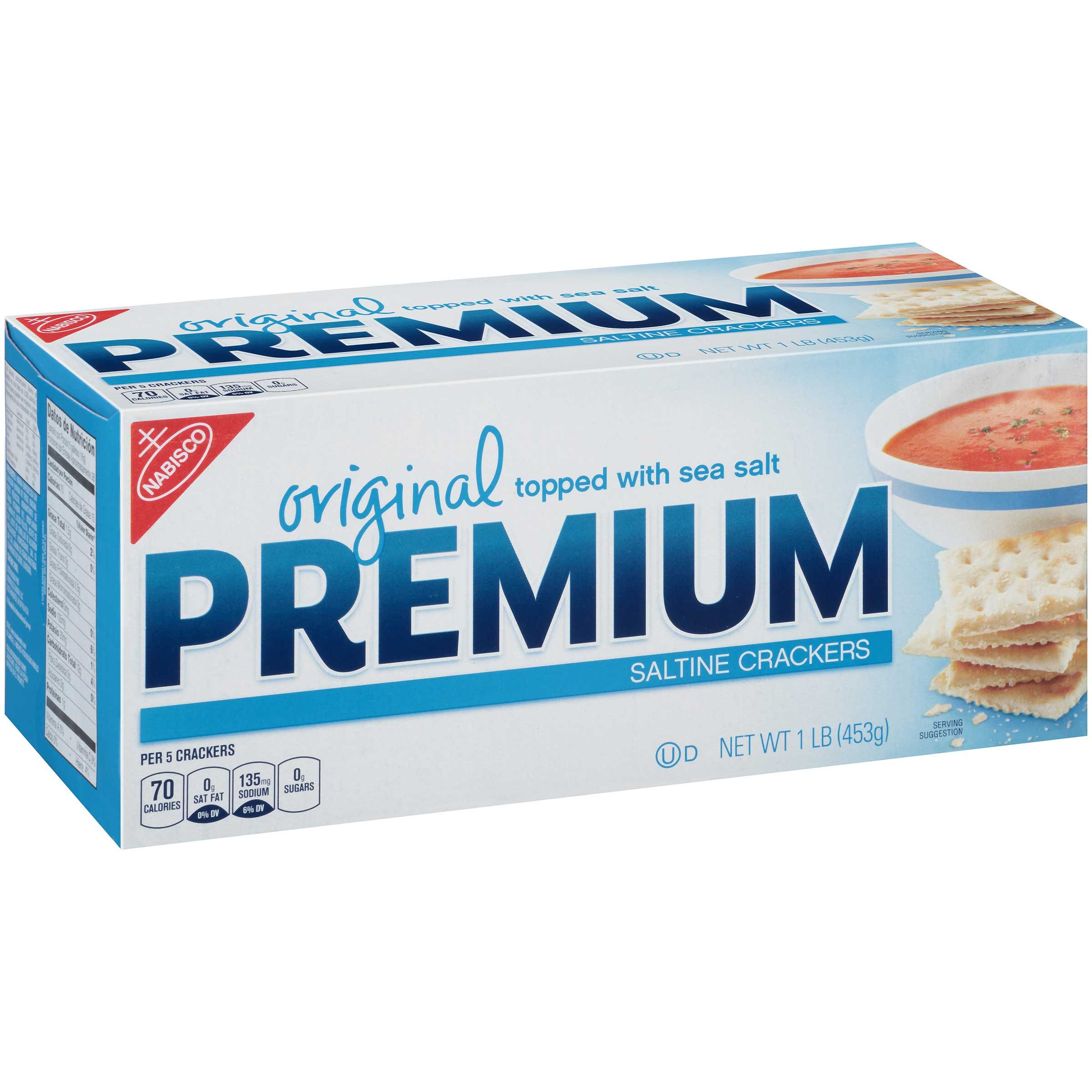 Premium Original Saltine Cracker, 16 Ounce -- 12 Per Case