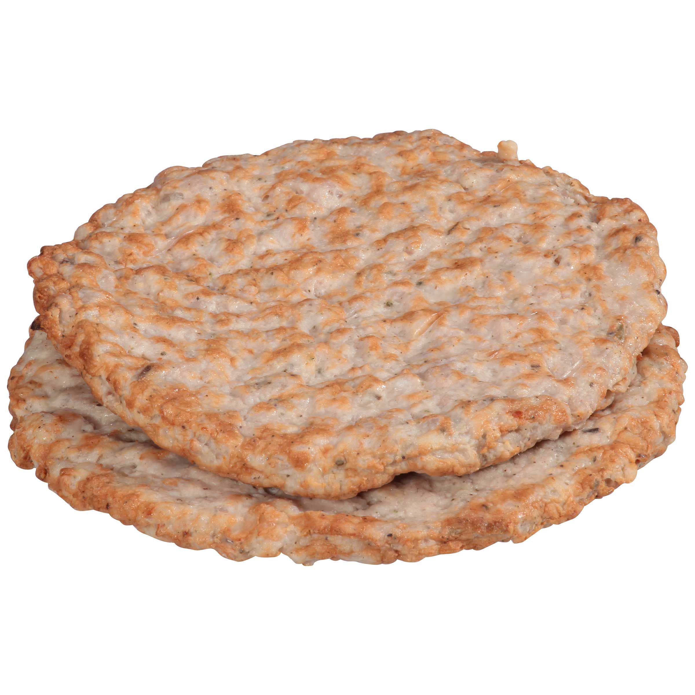 Farmland Silver Medal Fully Cooked Wide Sausage Patty, 10 Pound
