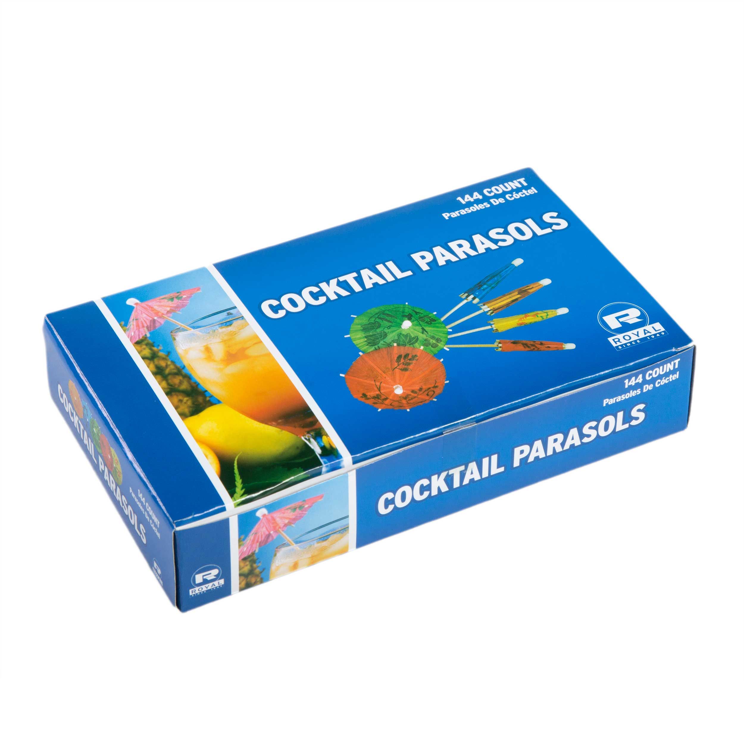 Royal Cocktail Parasol Pick, 144 Count -- 50 Per Case