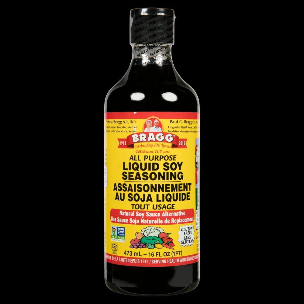 Bragg All Purpose Liquid Soy Seasoning, 473 Ml -- 12 Per Case