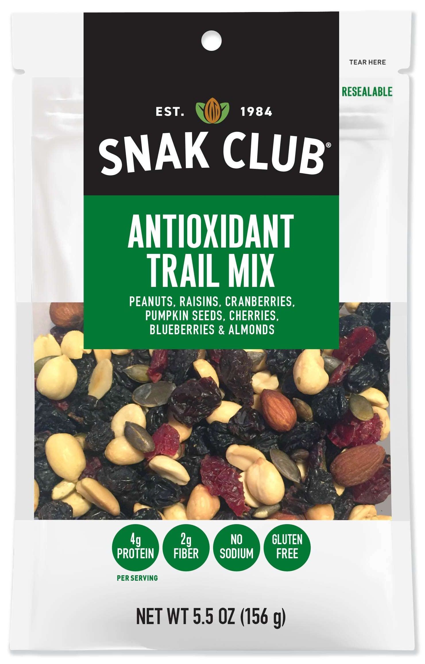 Snak Club Antioxidant Trail Mix, 5.5 Ounce -- 6 Per Case