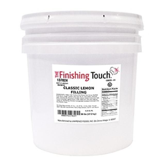 The Finishing Touch Classic Lemon Filling, 4 Gallon
