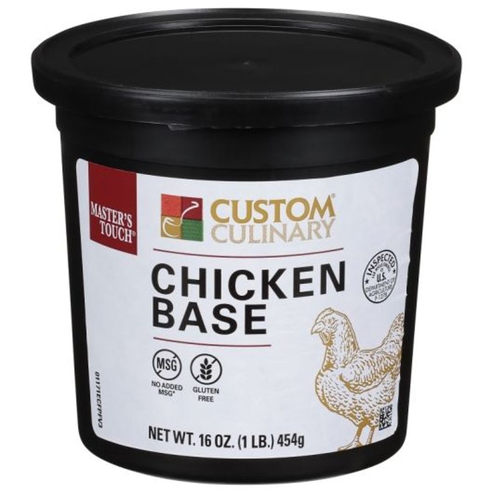 Master's Touch Chicken Base Paste, 1 Pound -- 6 Per Case