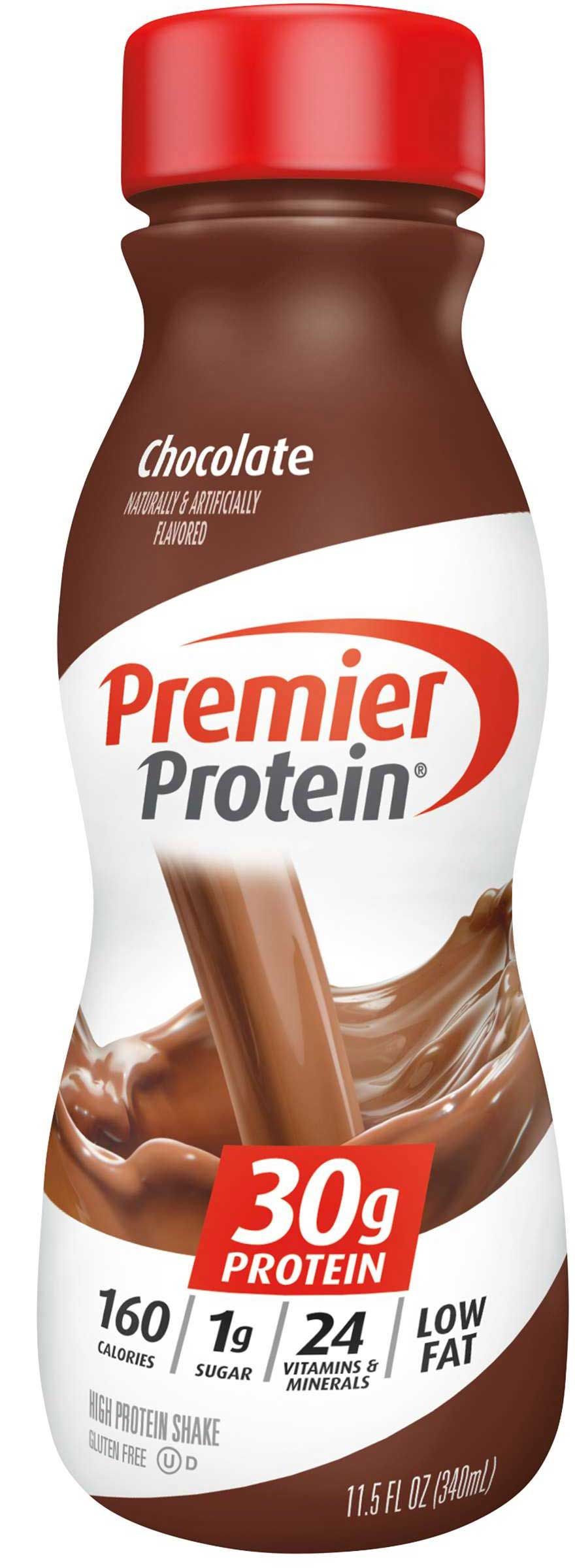 Premier Protein Chocolate Protein Shake, 11.5 Fluid Ounce -- 12 Per Case