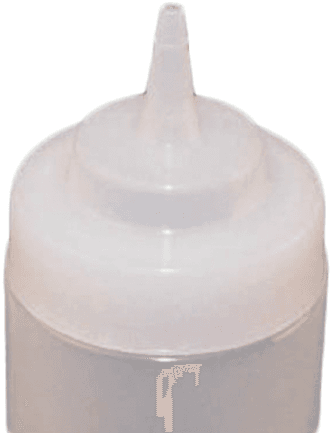 Winco White Replacement Lids For Psw Series Wide Mouth Squeeze Bottles -- 12 Per Case