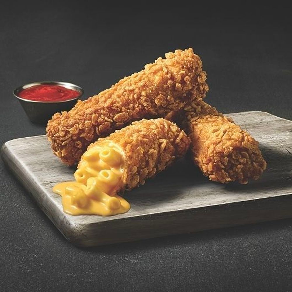 Crunch Factory Four Cheese Macaroni And Cheese Crunch Rolls, 48 Count