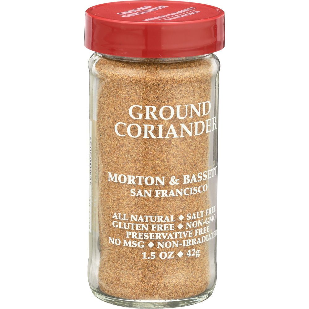 Morton & Bassett Ground Coriander, 1.5 Ounce -- 3 Per Case