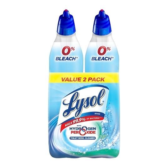Lysol Power And Free Toilet Bowl Cleaner, Twin Pack -- 4 Per Case