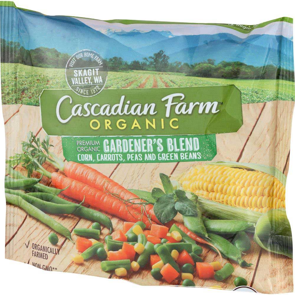 Cascadian Farm Organic Premium Gardeners Blend Vegetable, 10 Ounce -- 12 Per Case