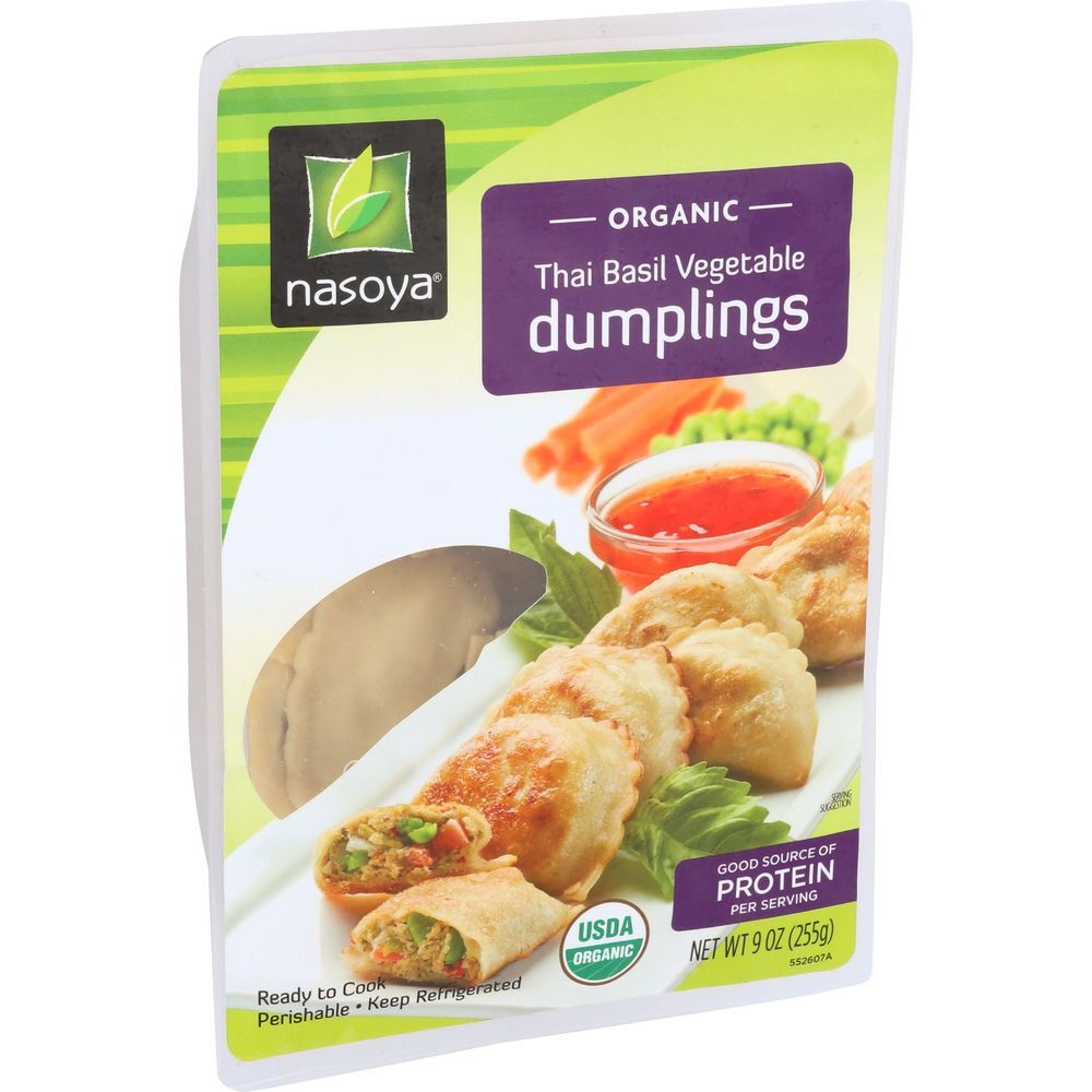 Nasoya Organic Thai Basil Vegetable Dumpling, 9 Ounce -- 6 Per Case