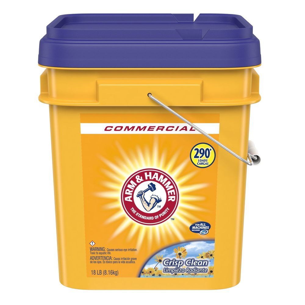 Arm & Hammer Crisp Clean Laundry Detergent Powder, 18 Pound