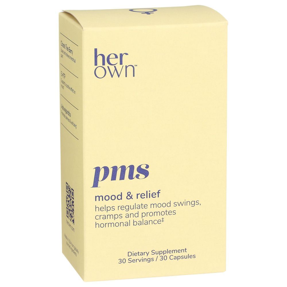Her Own Pms Mood And Relief Capsules, 30 Count