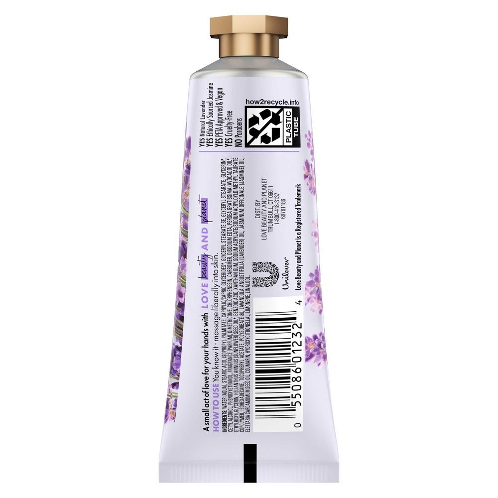 Love Beauty & Planet Beloved Lavender & Chamomile Tea Hand Lotion, 1 Ounce -- 24 Per Case