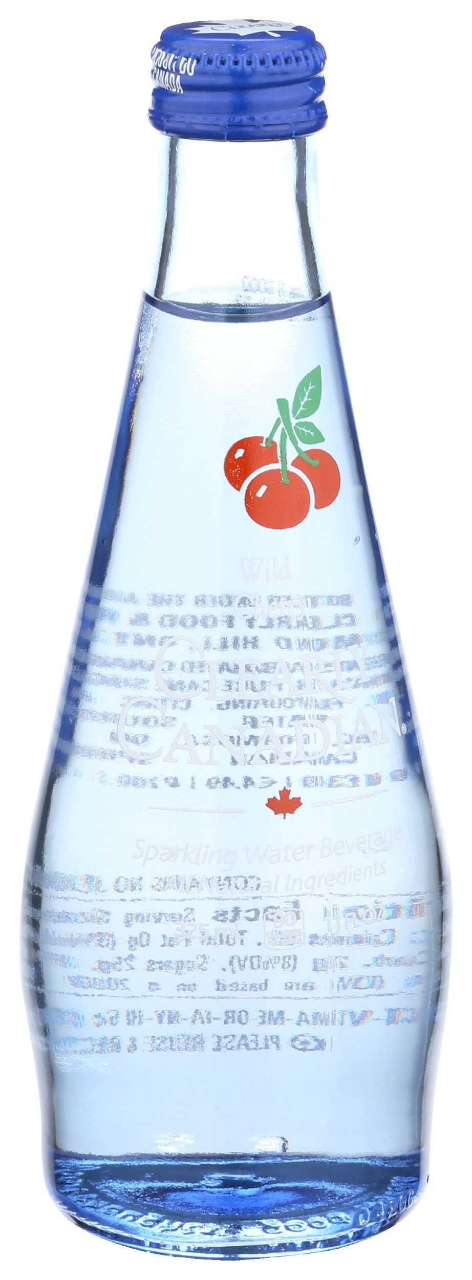 Clearly Canadian Wild Cherry Sparkling Water, 11 Fluid Ounce -- 12 Per Case