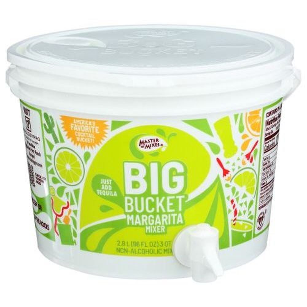 Master Of Mixes Big Bucket Margarita Mixer, 96 Ounce -- 4 Per Case