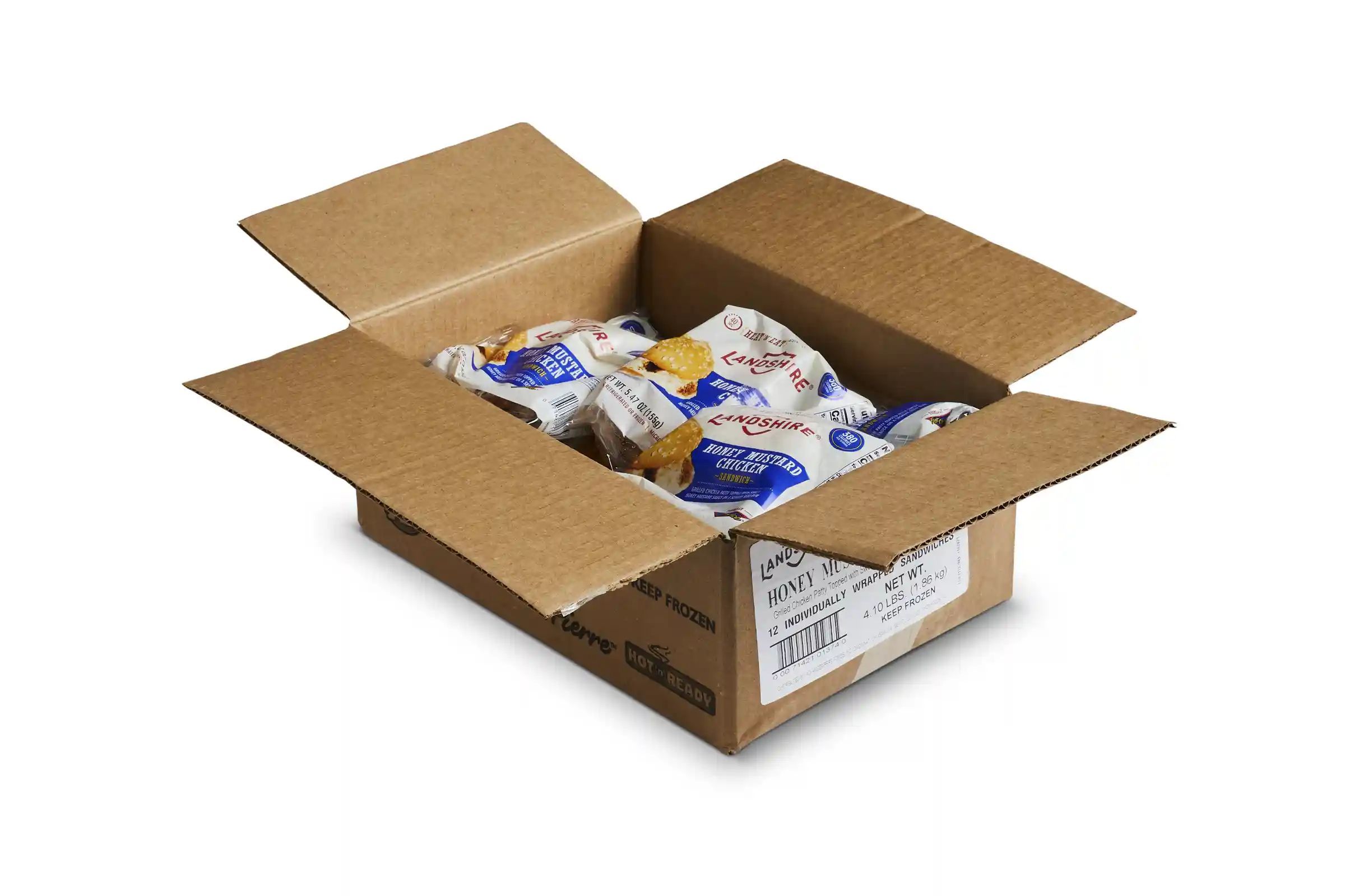 Fast Choice Honey Mustard Chicken Sandwich, 5.4 Ounce -- 12 Per Case