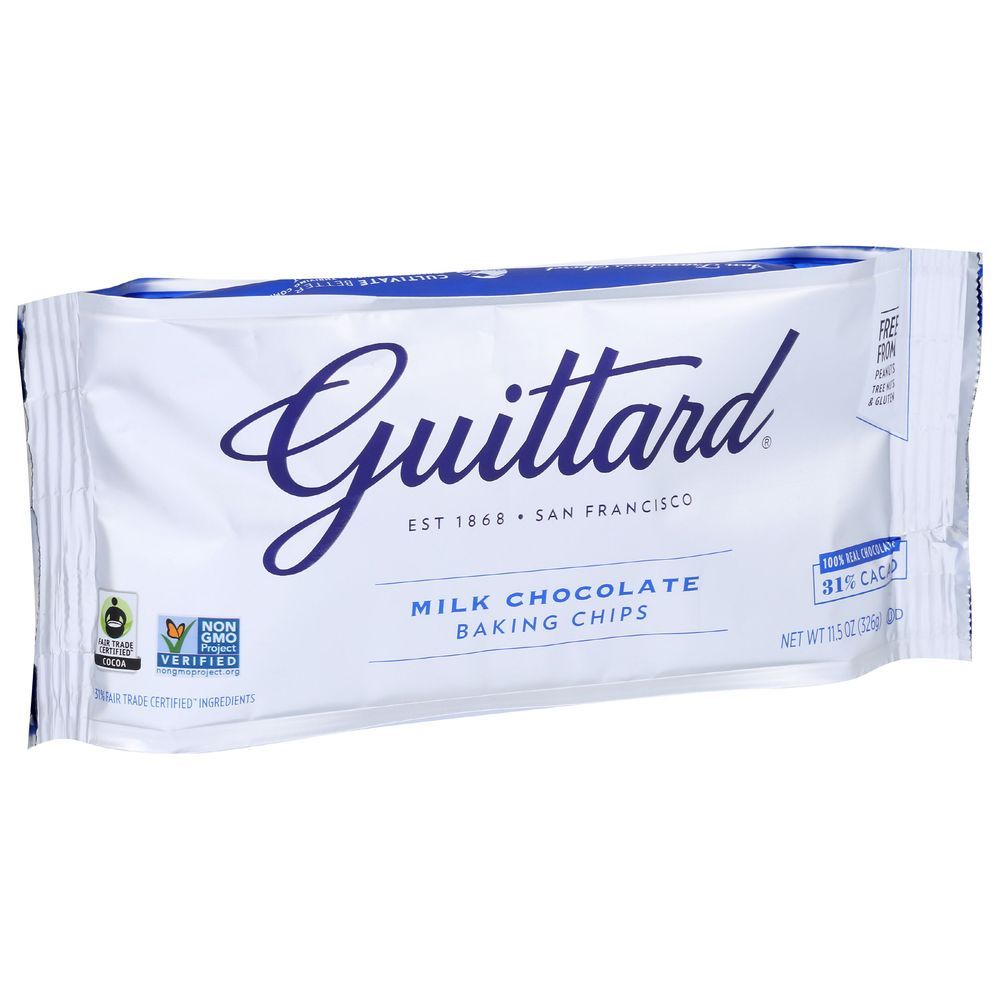 Guittard Milk Chocolate Baking Chips, 11.5 Ounce -- 12 Per Case