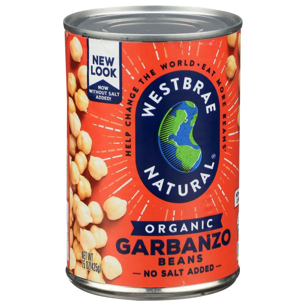 Westbrae Organic Garbanzo Beans, 15 Ounce -- 12 Per Case