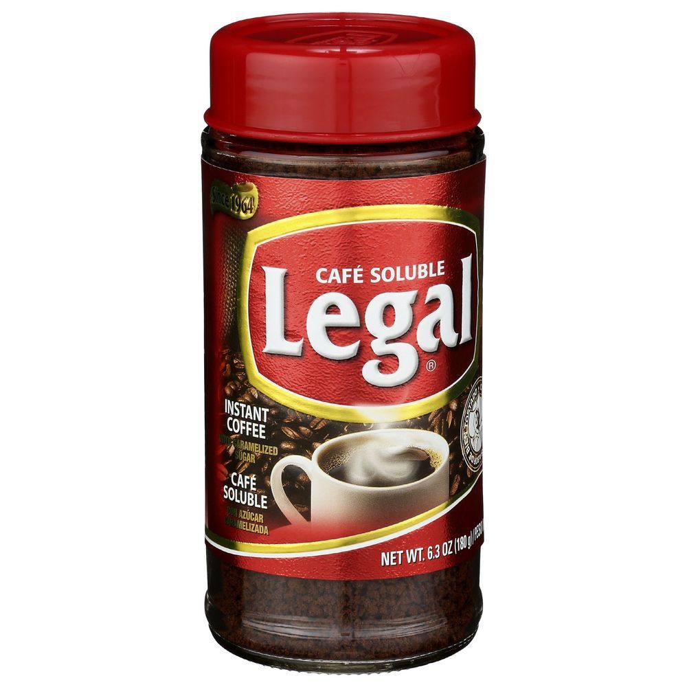 Cafe Legal Instant Coffee, 6.3 Ounce -- 6 Per Case