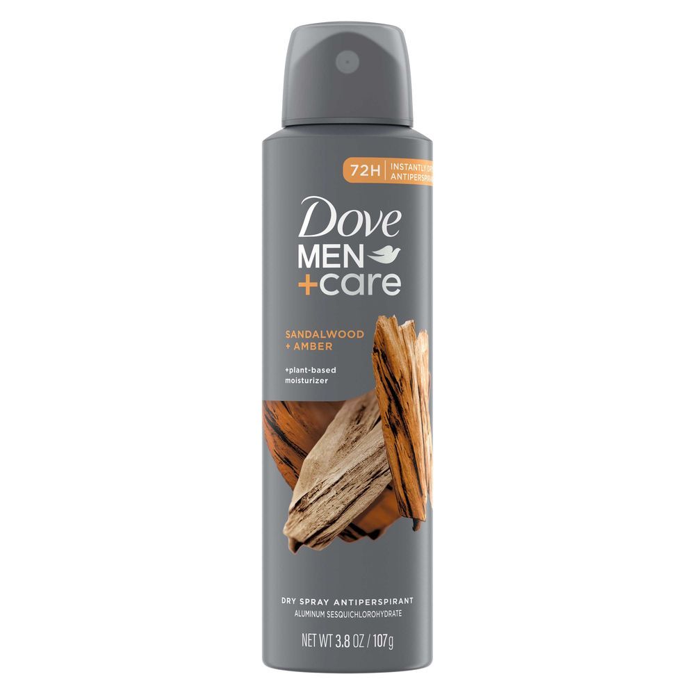 Dove Men Plus Care 72h Protection Antiperspirant Dry Spray, 3.8 Ounce -- 12 Per Case