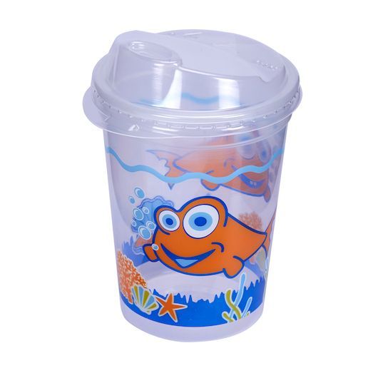 Wna Memorables Kids Cup With Sip Lid, 12 Ounce, 25 Count -- 10 Per Case