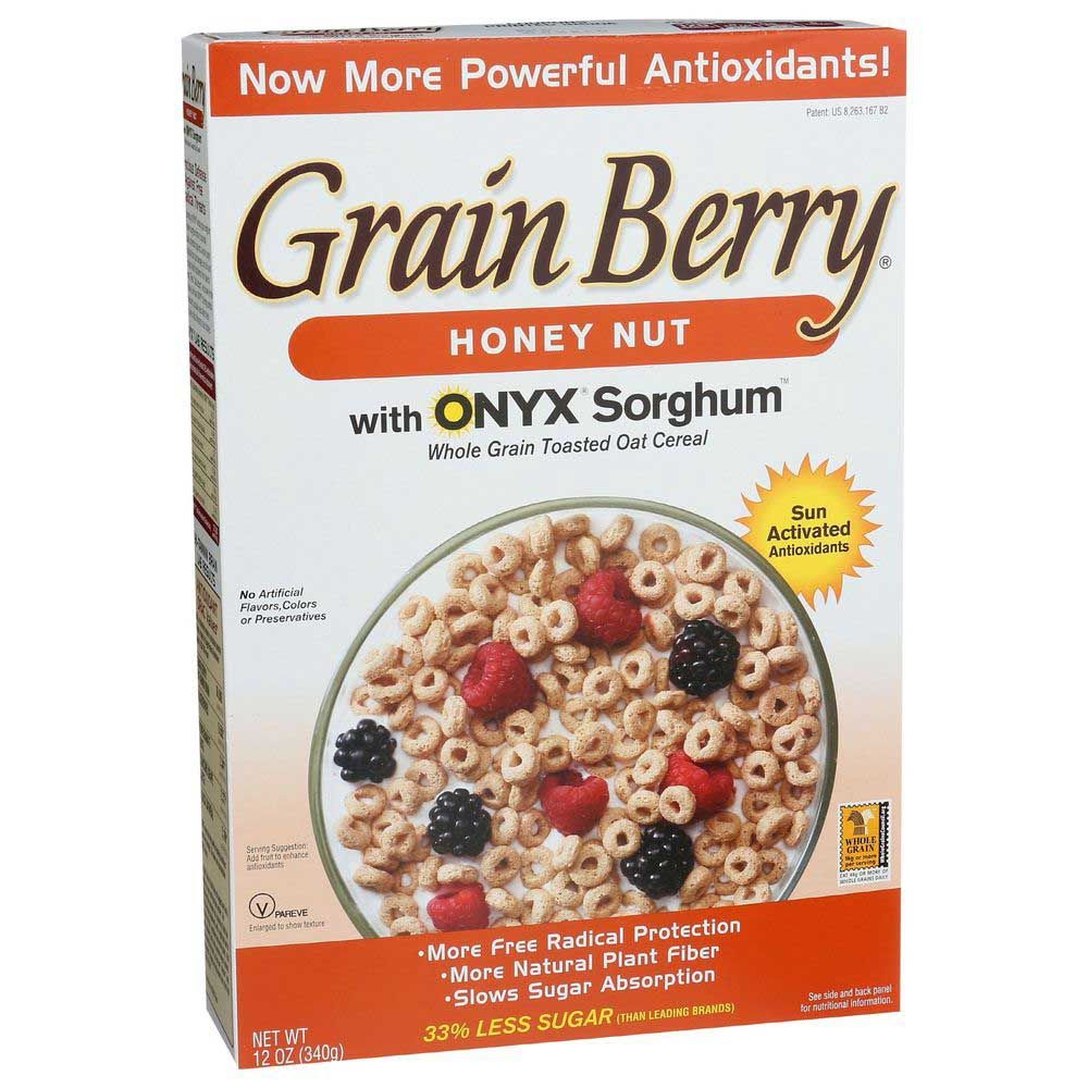Grain Berry Honey Nut Toasted Oats Cereal, 12 Ounce -- 6 Per Case