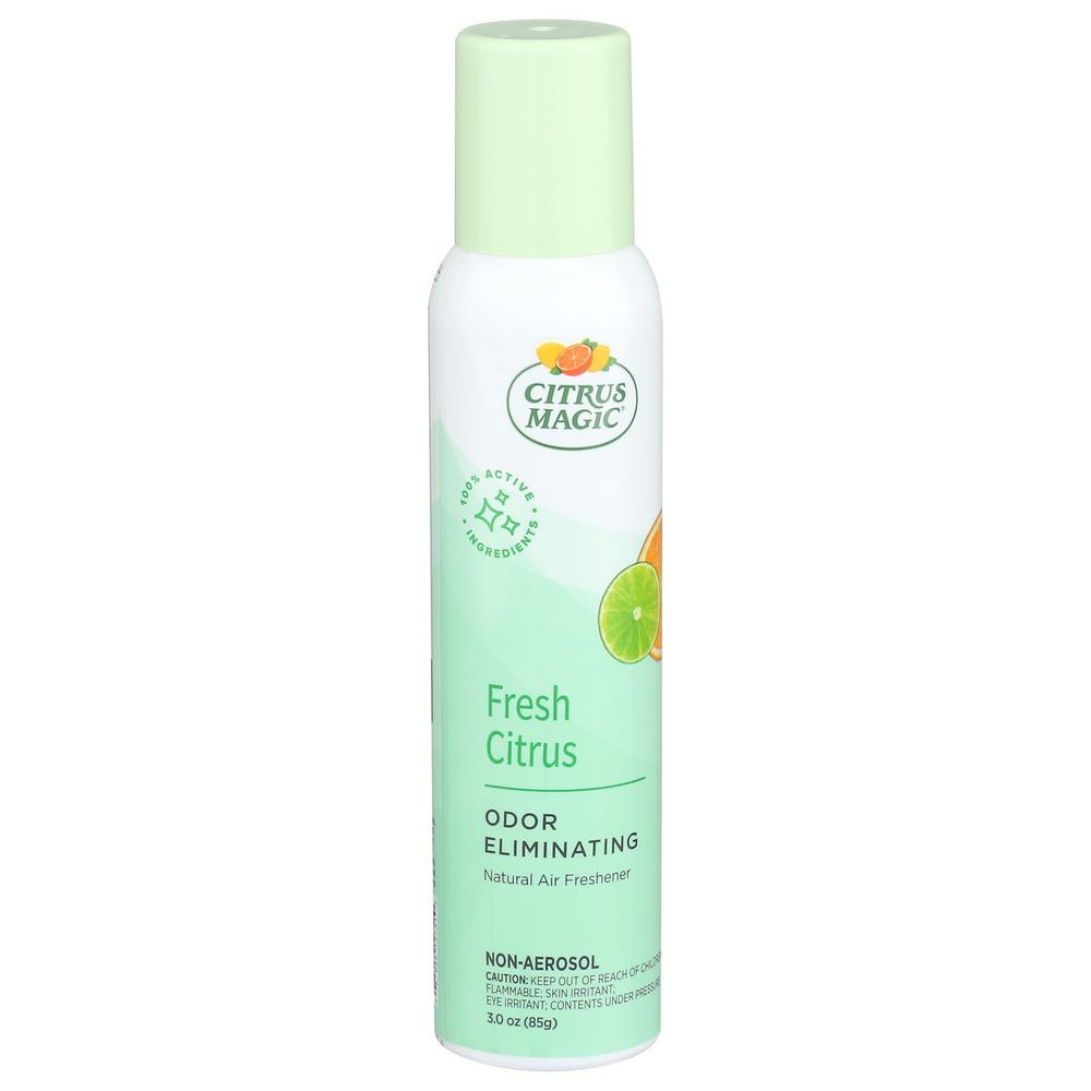 Citrus Magic Fresh Citrus Odor Eliminating Air Freshener, 3 Ounce Spray -- 6 Per Case