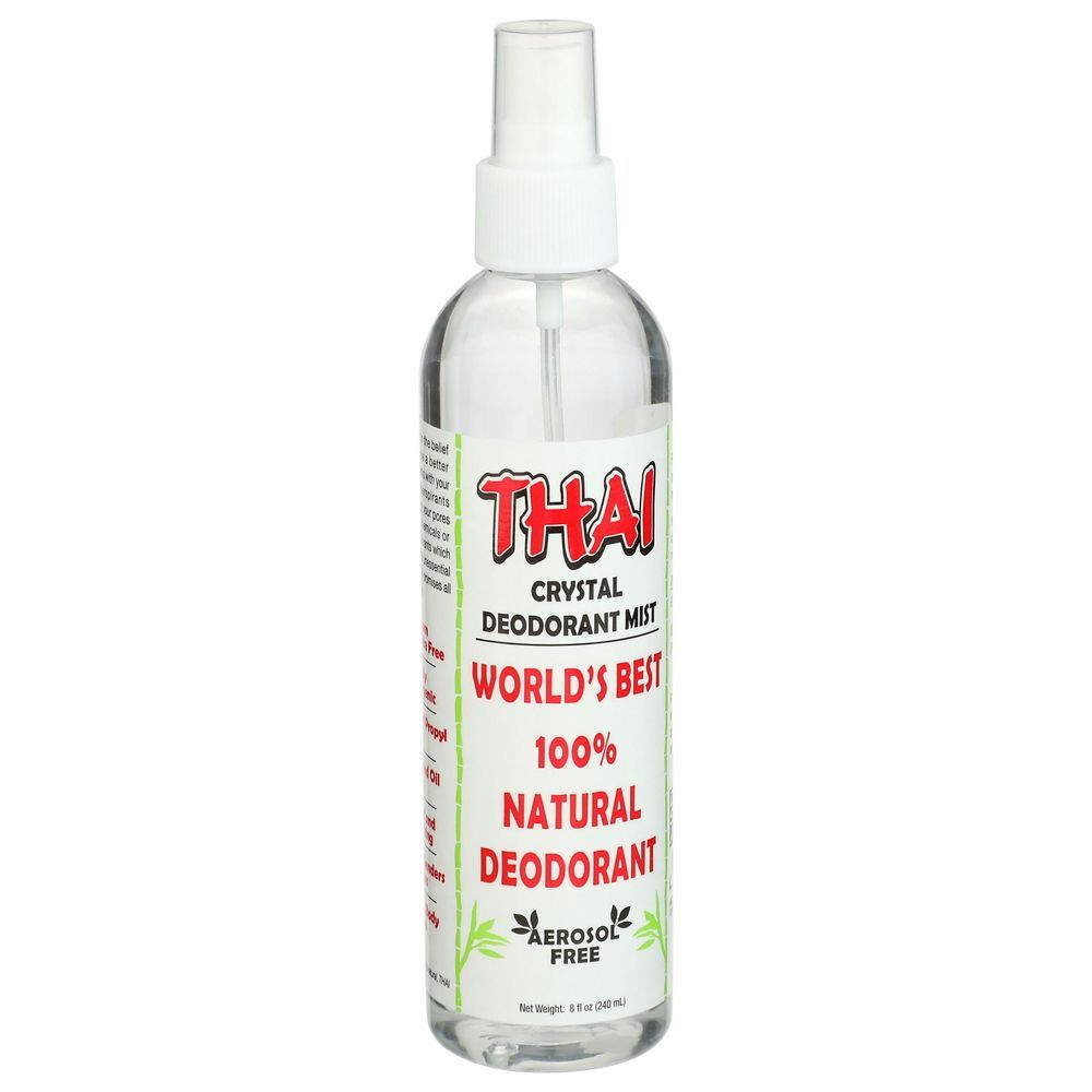 Thai Crystal Deodorant Mist, 8 Ounce