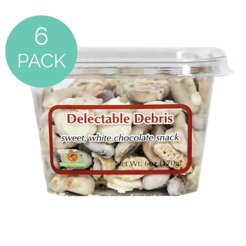 Truly Good Foods Delectable Debris Sweet White Chocolate Snack, 6 Ounce -- 6 Per Case