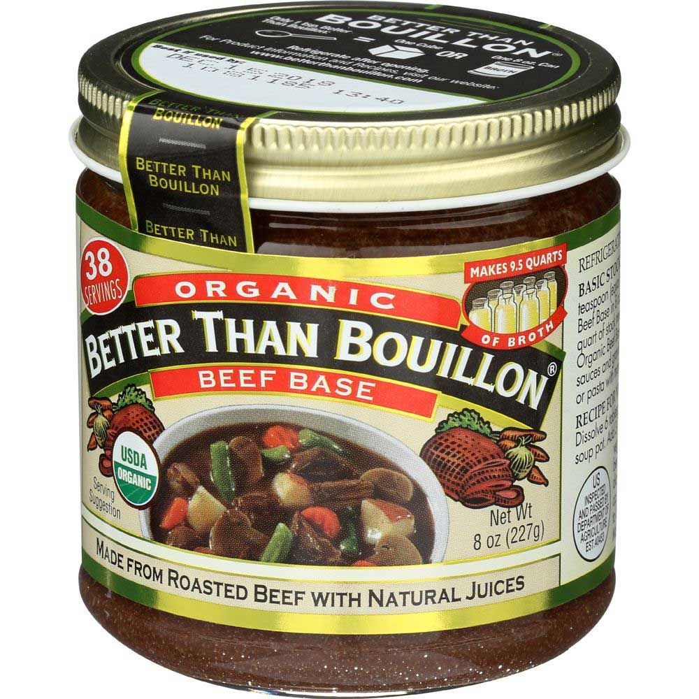 Better Than Bouillon Organic Beef Soup Base, 8 Ounce -- 6 Per Case