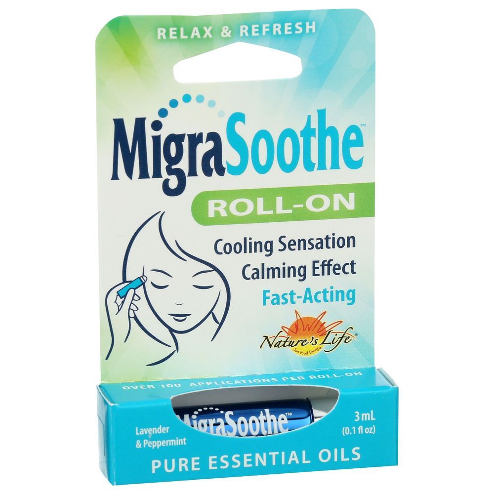 Nature's Life Migrasoothe Roll-on Pure Essential Oil, 3 Ml -- 12 Per Case